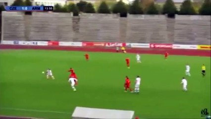 Kuchta Goal ~ Czech Rep U19 vs Armenia U19 2-0
