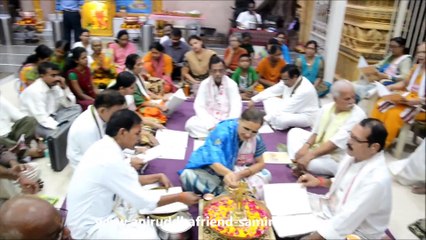 Aniruddha Bapu - Shree Rudrabhishek seva at Shree Aniruddha Gurukeshetram - 21 September 2015
