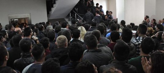 600 Kişilik işe 3 bin kişi başvurdu, kuyruk sokağa taştı