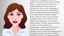 French language