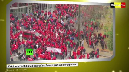 Décidément, il n’y a pas qu’en France que la colère gronde.