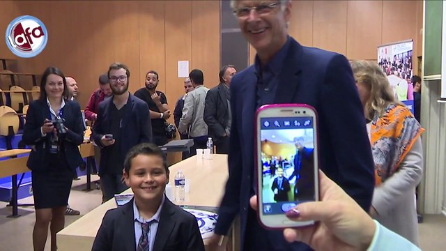 Arsène Wenger à la rencontre des Étudiants Alsaciens !