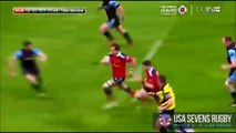 Rugby player pops back his dislocated shoulder by himself during match!