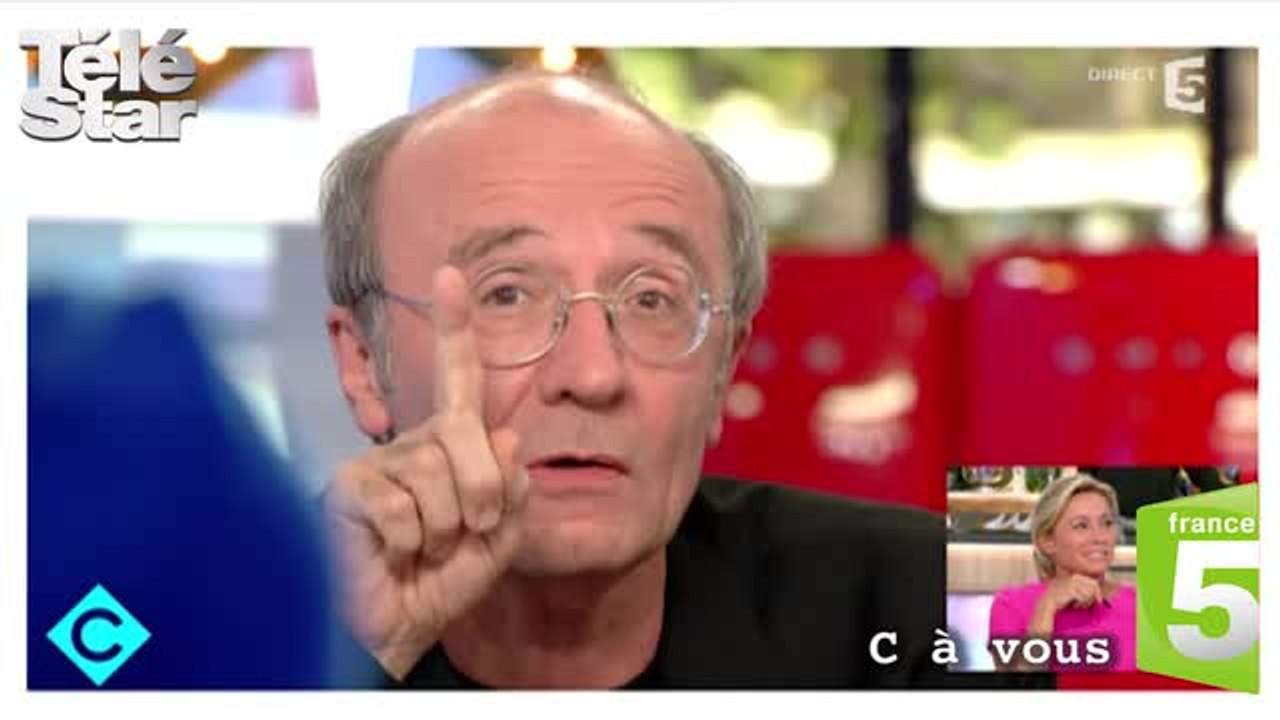 C à vous - Philippe Geluck reçu comme un moins-que-rien - Mercredi 7 octobre 2015.mp4