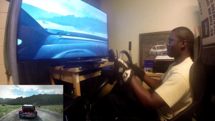 Le meilleur simulateur de Rallye à l'essai... Jeu vidéo énorme!!!