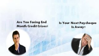 Are You Facing End  Month Credit Crises?