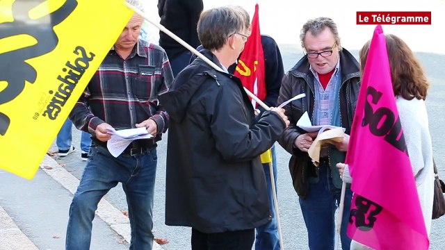 Lannion. Environ 150 personnes mobilisées