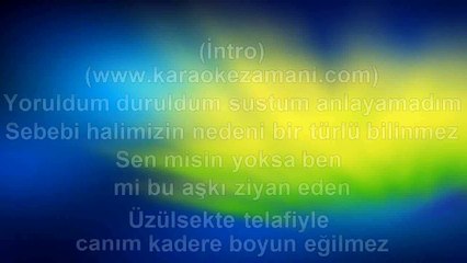 İdo Tatlıses - Sonsuz Tesekkurler - 2014 TÜRKÇE KARAOKE