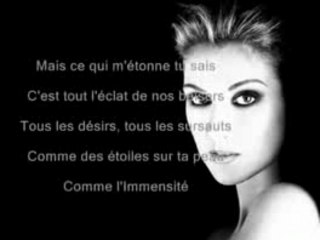 Immensité +paroles CELINE DION D'ELLES