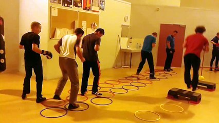 Parcours de motricité en Savate Boxe Française