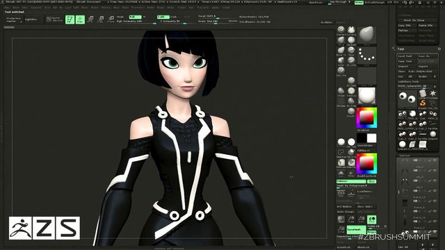 ZBrush SUMMIT 2015 Presentation by Disney Interactive