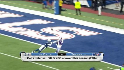 What's the problem with the Colts' defense?