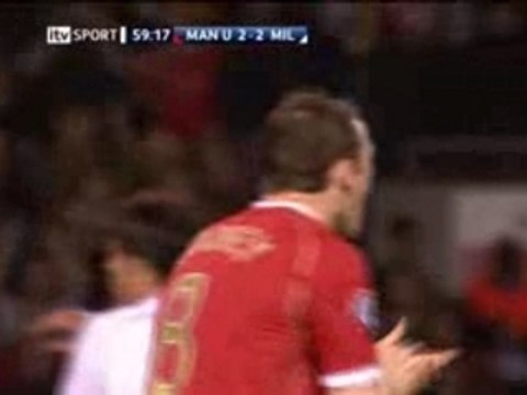 Manchester United 2-2 AC Milan Rooney CL