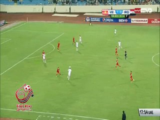 هدف تعادل العراق في فيتنام