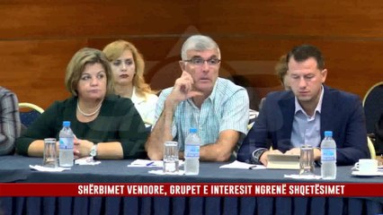 SHËRBIMET VENDORE, GRUPET E INTERESIT NGRENË SHQETËSIMET