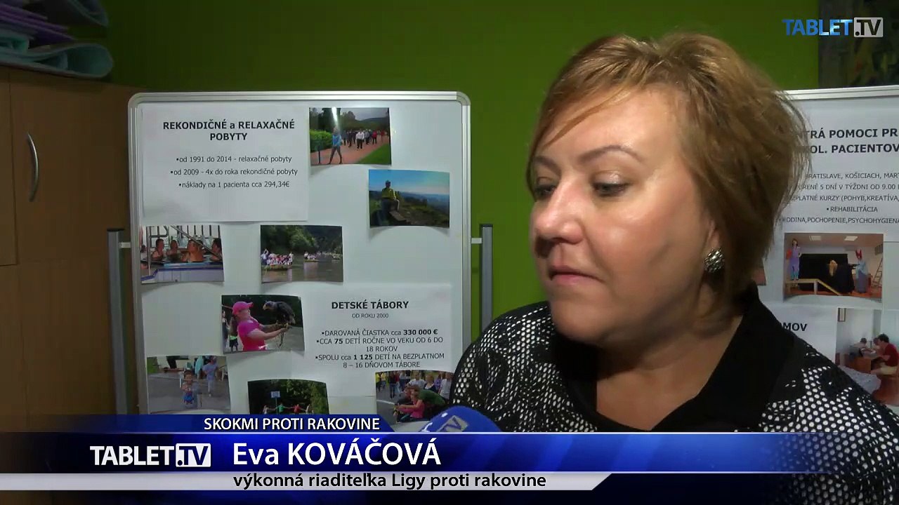 Týždeň proti rakovine vyplnia pohybové aktivity i Deň jabĺk