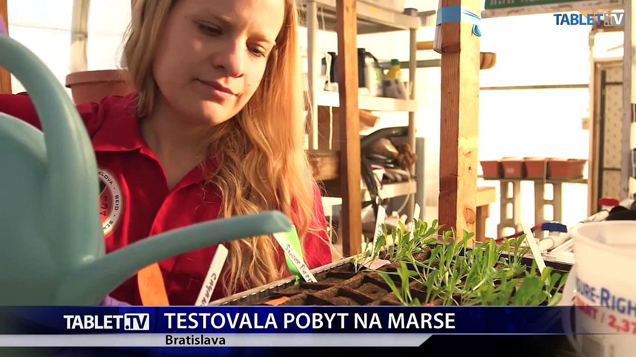 Slovenka zúrodňovala pôdu na Marse
