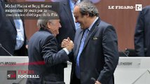 Platini-Blatter : conséquences d'une suspension