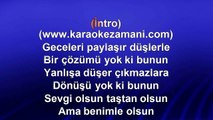 İrem Derici - Sevgi Olsun Taştan Olsun - 2013 TÜRKÇE KARAOKE