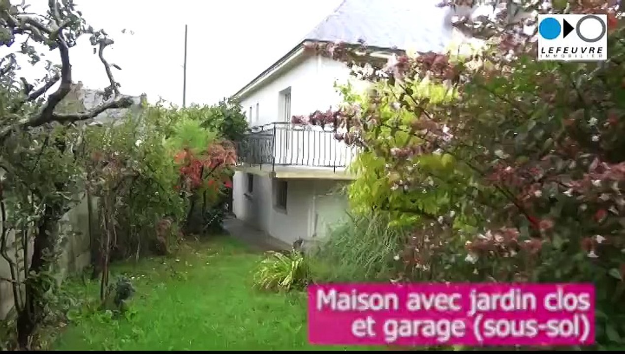 Saint-Nazaire (44) - Vente maison avec jardin et sous-sol quartier Petit Caporal
