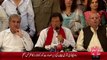 Lahore: Press Conference of Chairman PTI Imran Khan- 08-10-2015