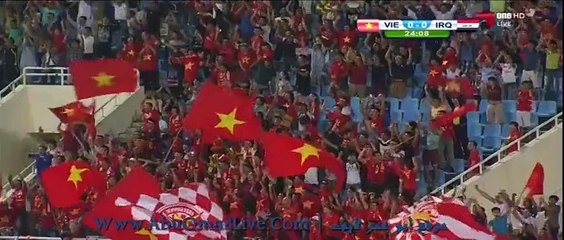 شاهد اهداف العراق 1 _ 1 فيتنام في تصفيات اسيا والعالم | 08 اكتوبر 2015 |
