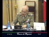 Roma - Audizione Capo di Stato maggiore dell’Esercito, Errico (07.10.15)