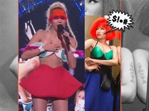 Nicki Minaj clashe une nouvelle fois Miley Cyrus