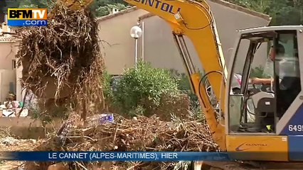 Inondations: retour au hameau du Carimaï au Cannet, coupé du monde pendant 5 jours