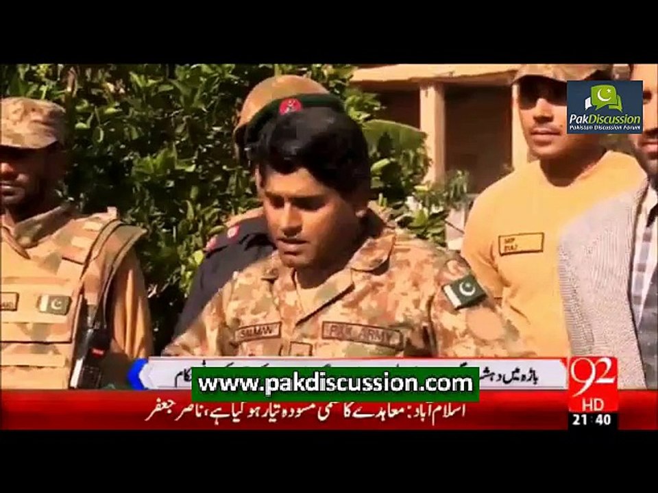 Indian-made guns among heavy weapons seized during Khyber Agency raid