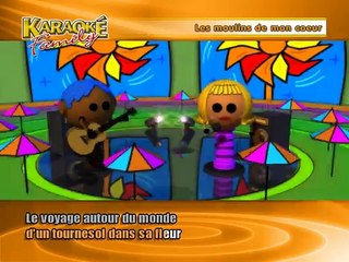 KARAOKE LOUANE - Les moulins de mon coeur