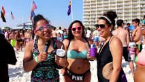 CRAZY College Girls at Spring Break 2015 CUTE Women on Ratchet Partying Funny Videos 2015