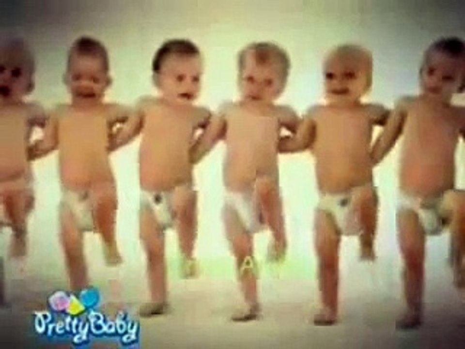 Funny baby dance