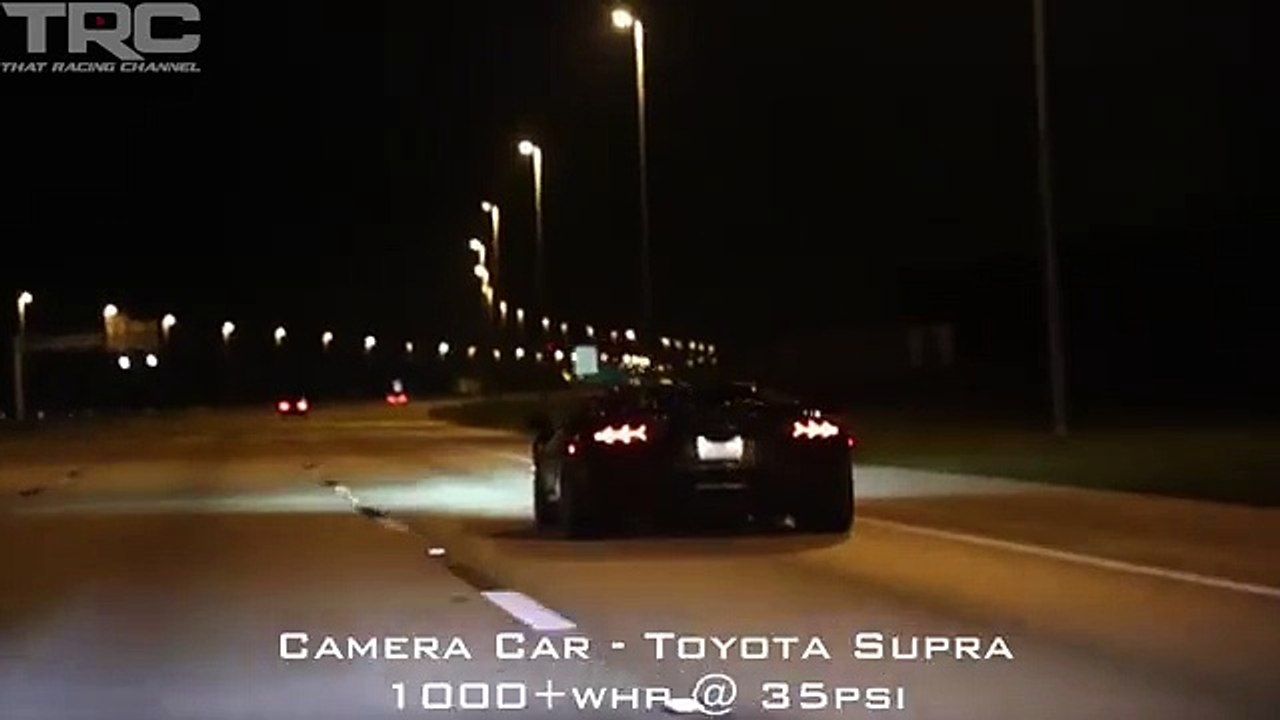 Lamborghini Aventador É Completamente “Dizimado” Por Um Toyota Supra!!!