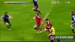 Rugby player pops back his dislocated shoulder by himself during match!