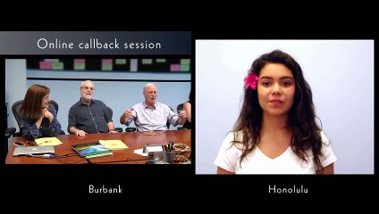 Cette jeune fille apprend qu elle sera l hé du nouveau Disney   Moana! R magique