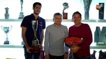 Bàsquet: El Barça Lassa lliura la Supercopa Endesa al Museu [CAT]