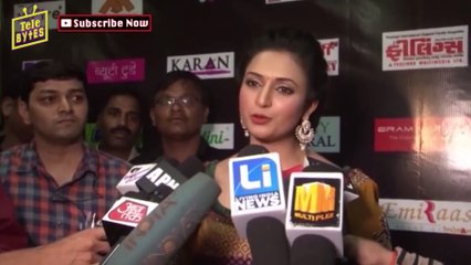 Divyanka Tripathi at Indian Beauty and Makeup Awards 2015