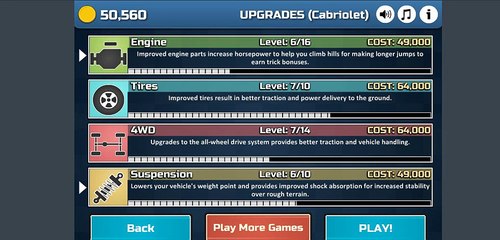 FaceBook Games - Hill Climb Racing