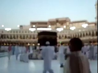 Birds are doing Tawaf of Khana Kaba