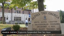 Fraternity Suspended Over Sex Haze