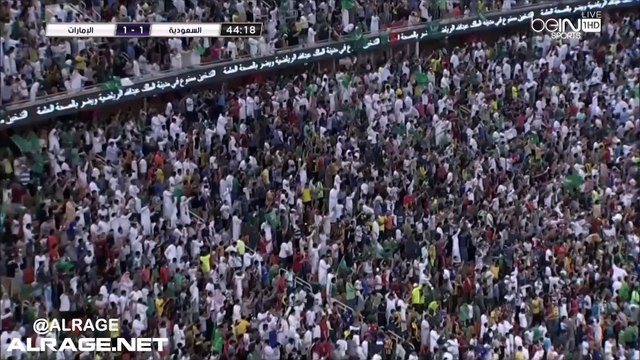 السعودية × الإمارات | تصفيات كأس العالم | هدف السعودية الأول - محمد السهلاوي | 15-10-08