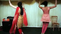 2 beautiful Indian desi girls dancing in marriage