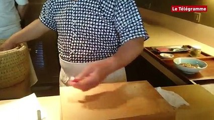 Brest. Sushis. La leçon du maître nippon