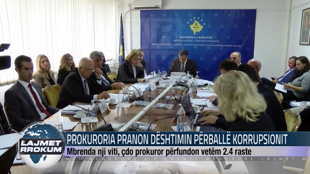 PROKURORIA PRANON DËSHTIMIN PËRBALLË KORRUPSIONIT FINAL