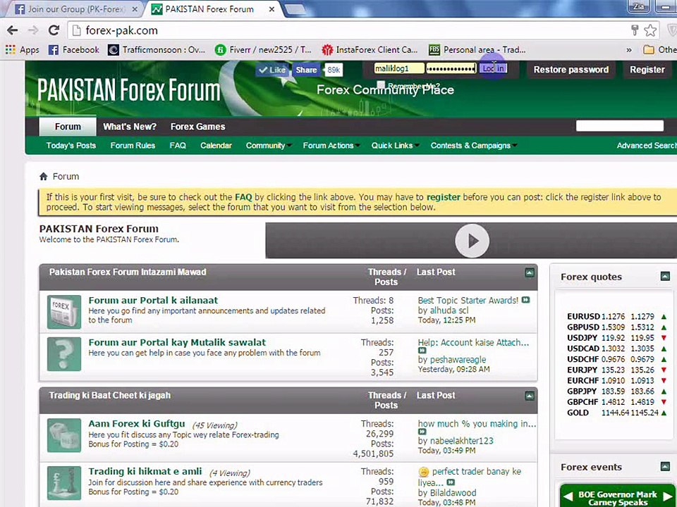 forex community place