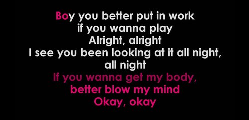 break a sweat karaoke becky g