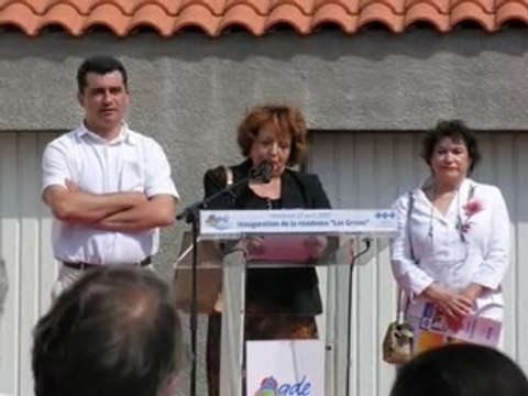 AGDE - 2007 - Inauguration de la Résidence LES GRIVES AGDE - Habitat social