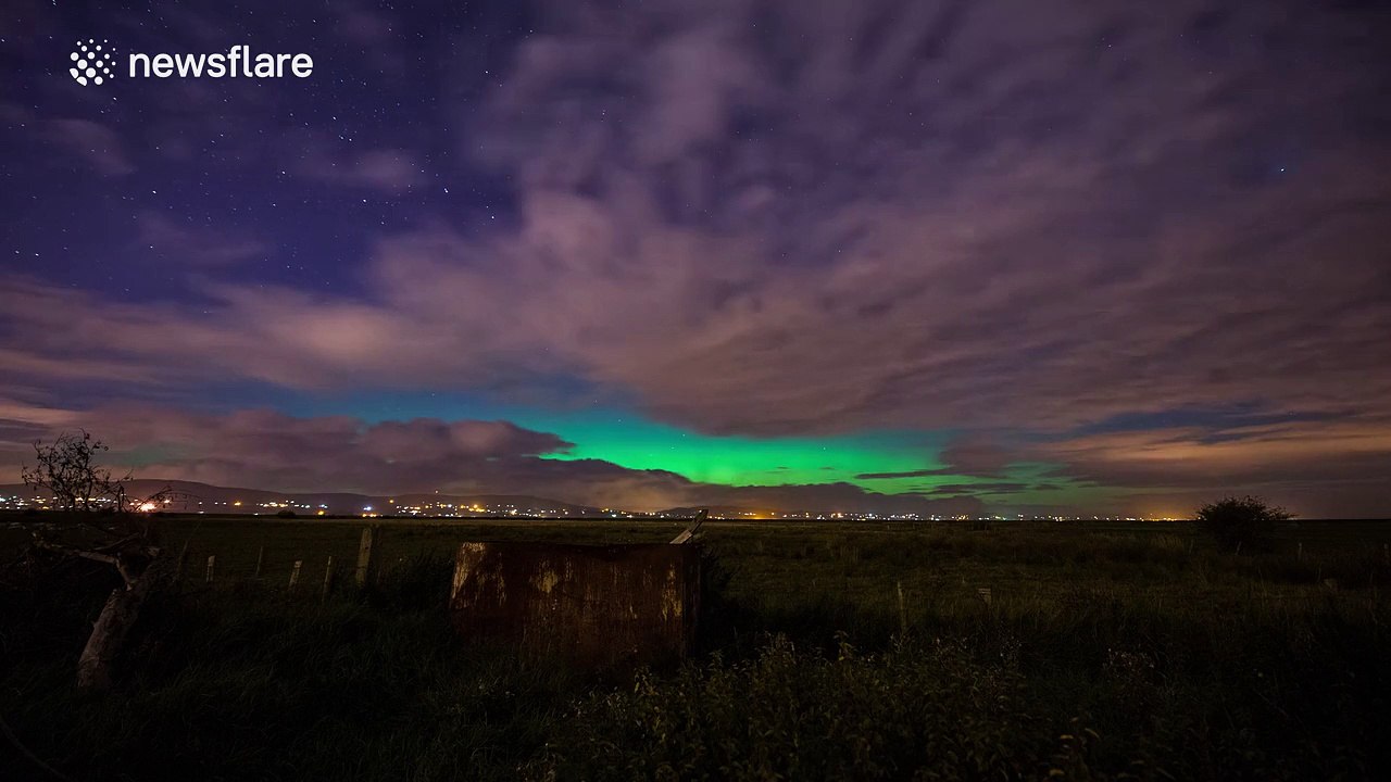 Aurora Borealis over Northern Ireland