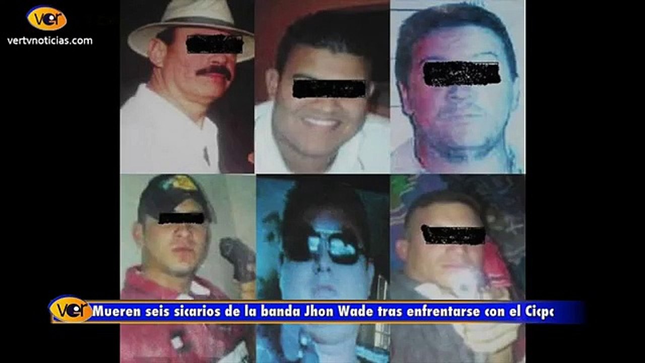 Abatidos seis sicarios de la banda "Jhon Wade"